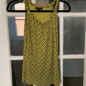 Banana Republic printed rayon tank